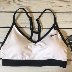 BNWT Nike white sports bra